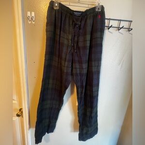Polo Ralph Lauren Blackwatch Plaid Flannel Pajama Pants - Size medium